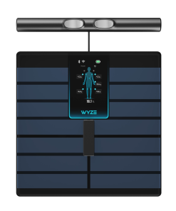 Wyze Scale Ultra BodyScan Smart Scale (Black) - 8-Electrode Body Composition Analyzer with Handle, 4.3" Color Display, Wi-Fi & Bluetooth, 13 Metrics, 400 lb Capacity, HSA/FSA Eligible