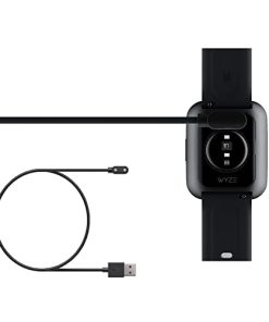 Wyze Watch USB Charging Cable, Official Replacement Magnetic Charger for Wyze Watch 44/47/47C, Black